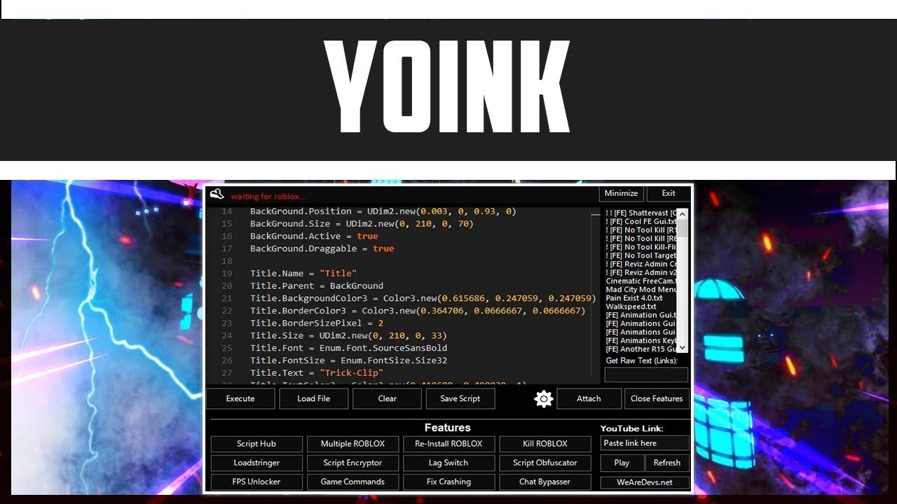 yoink executor get key